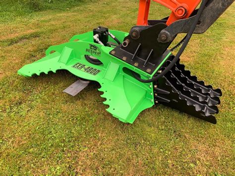 mini excavator rotary cutter|mowing attachments for mini excavator.